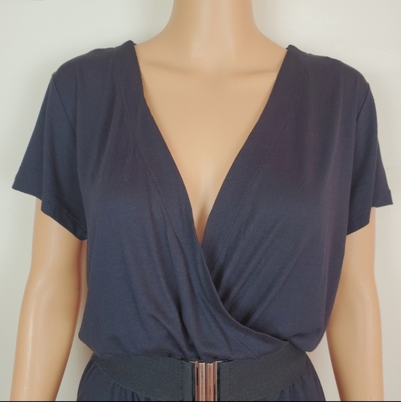 H&M short sleeve wrap front romper size M - Picture 7 of 12
